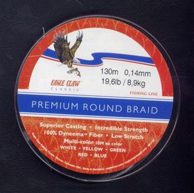   Eagle law Premium Round Braid multicolor 130m
